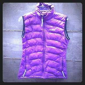 Purple not magenta puffy vest